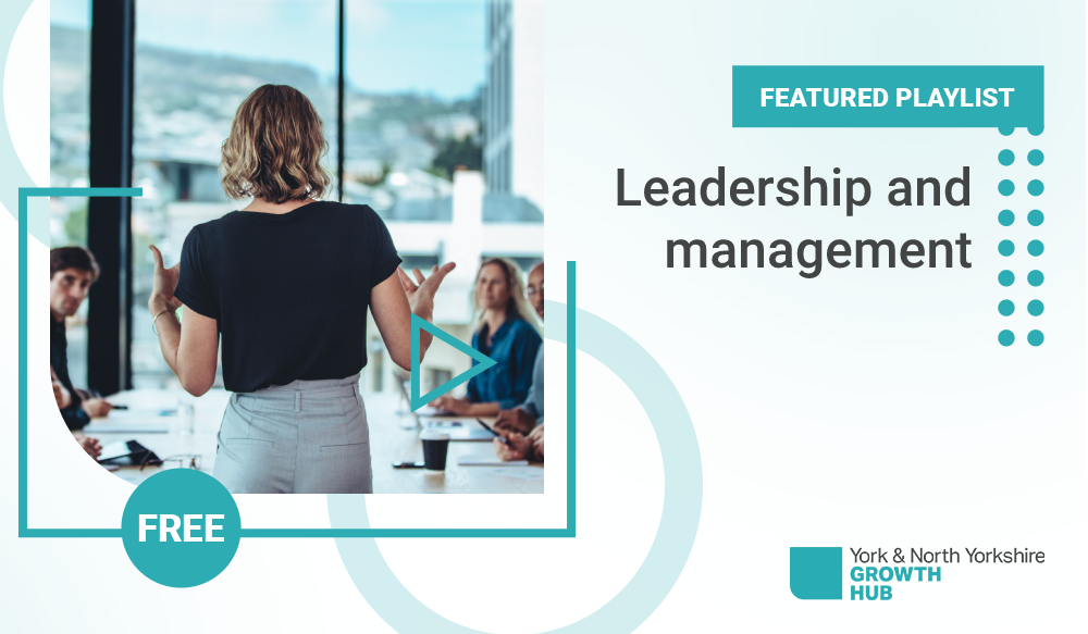 Featured playlist: leadership and management. Free.