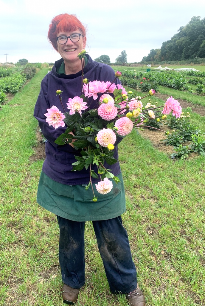 Andrea Clarke, founder of Hand Sown Flowers