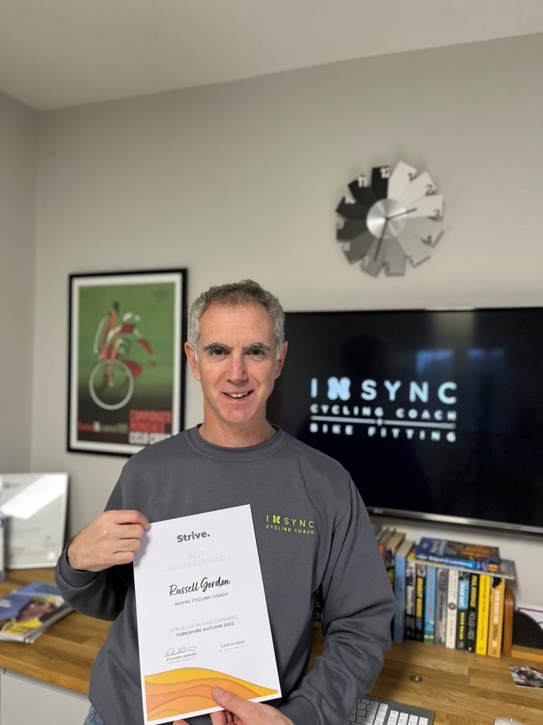 Russell Gordon, founder of InSync Cycling Coach
