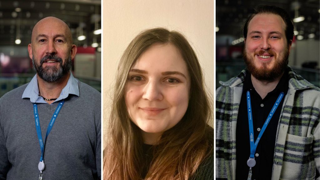 Three new business advisors for North Yorkshire join the Growth Hub team: Adrian O'Neill, Faye Greer-Pickup, Jack Colding