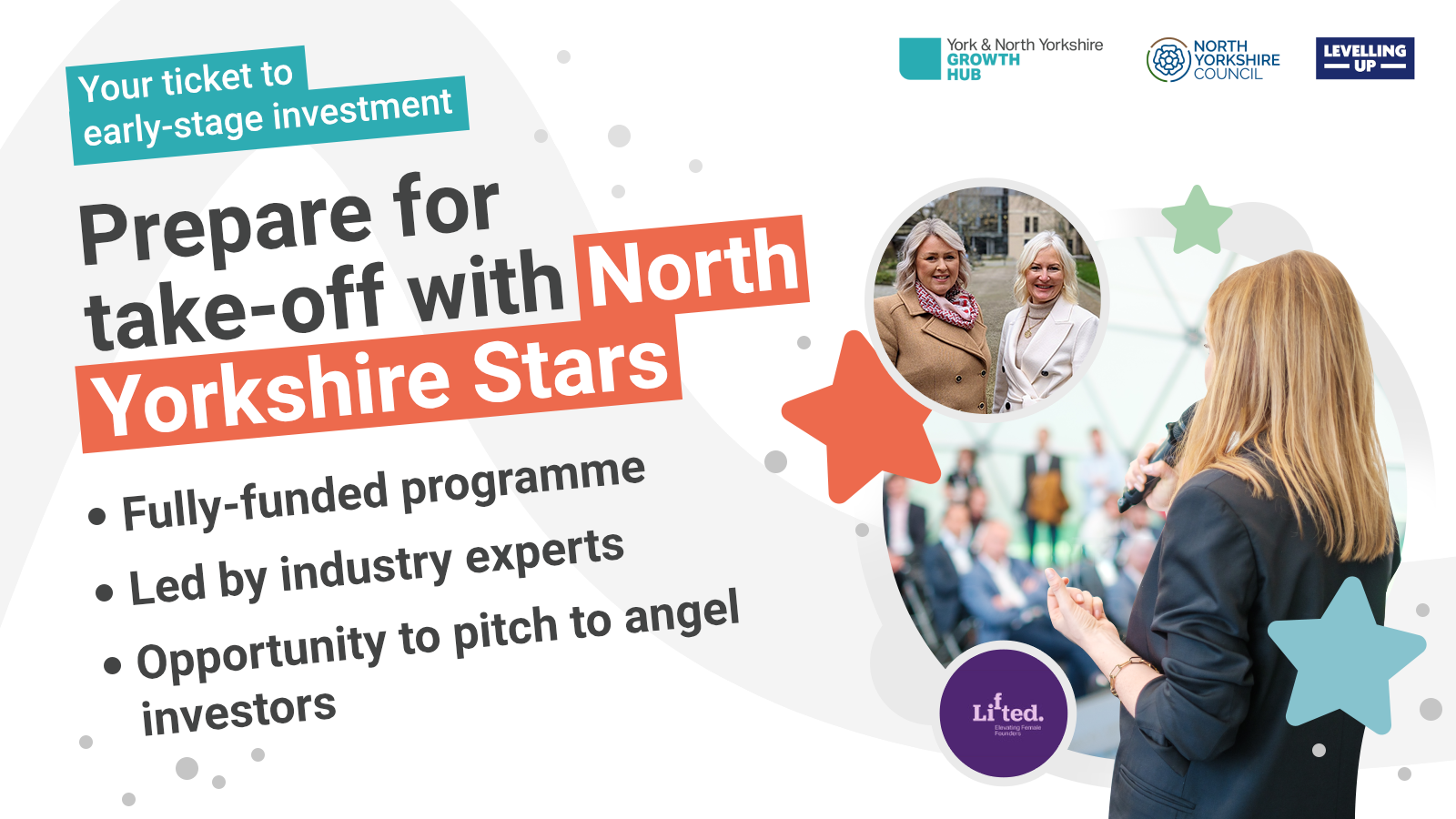 North Yorkshire Stars Launch Event Y&NY Growth Hub